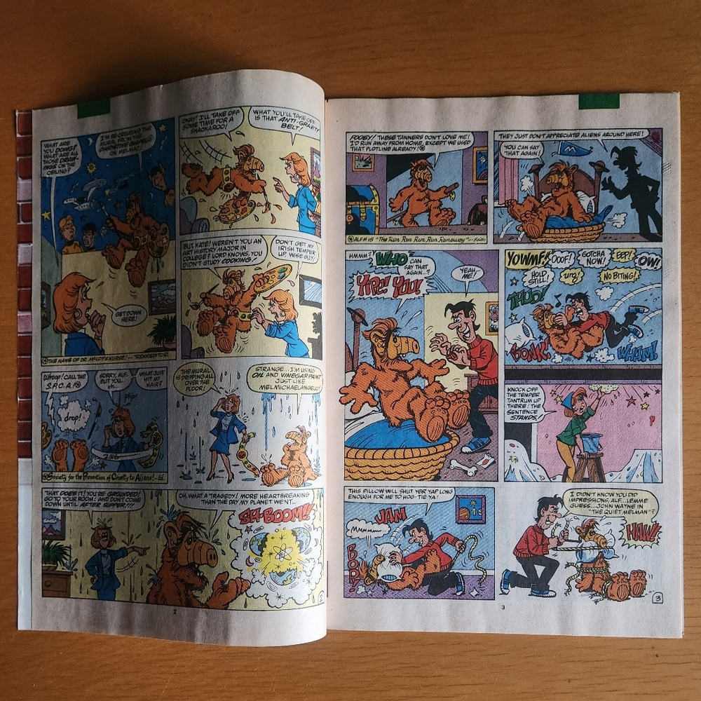 ALF #6, #25 - Marvel Comic Books (Lot of 2) - Picture 12 of 15